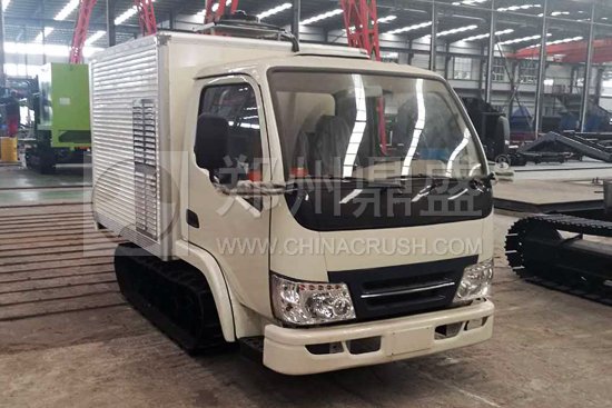 建筑垃圾履帶式工具車